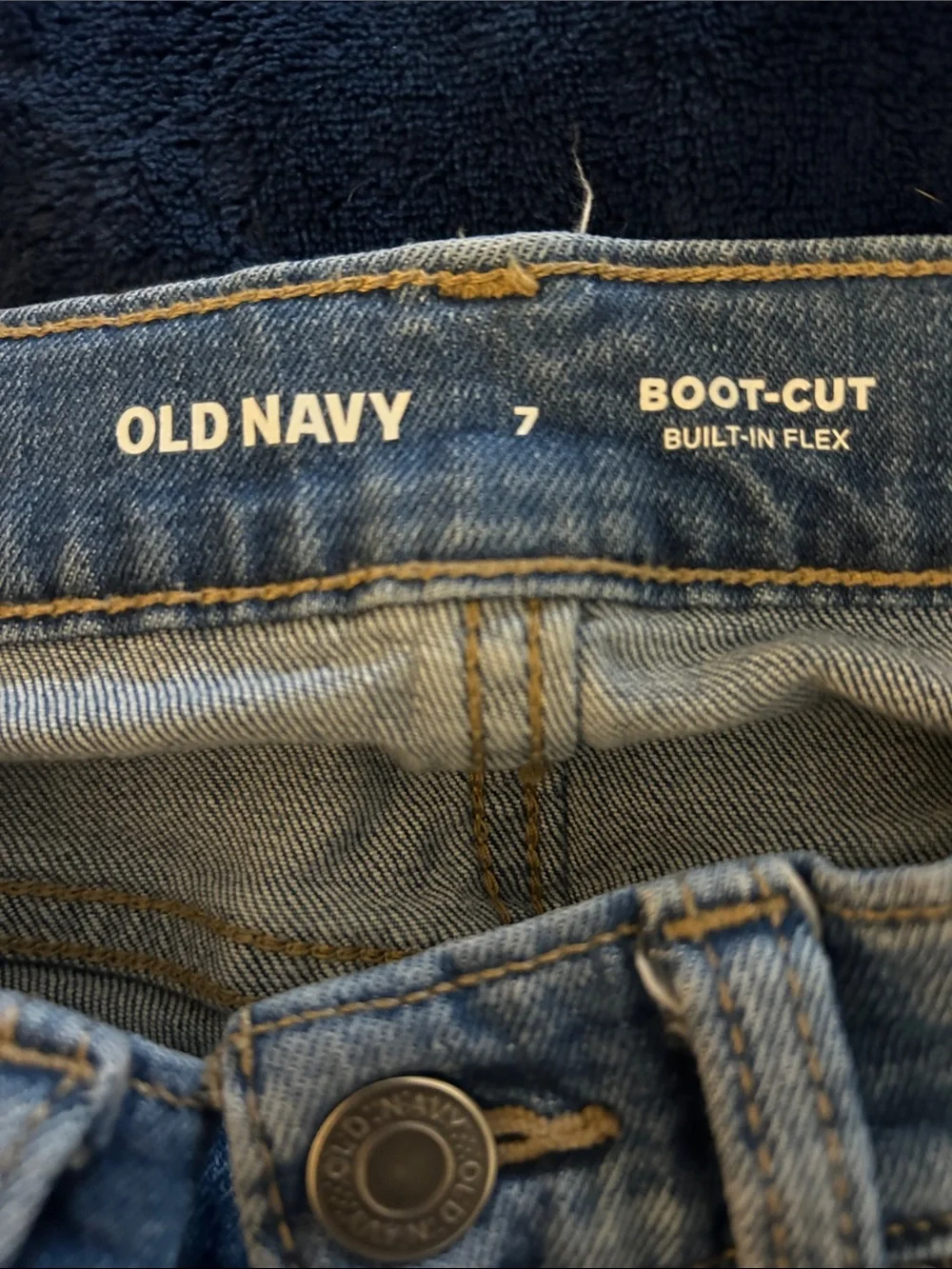 Old Navy Light Wash Bootcut Jeans for Boys size 7